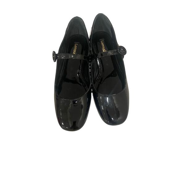 New Larroude Blair black patent Mary Jane Ballet Flat size 7 - Picture 8 of 16